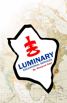 Full Luminary Educational Services logo by Manpreet Saini